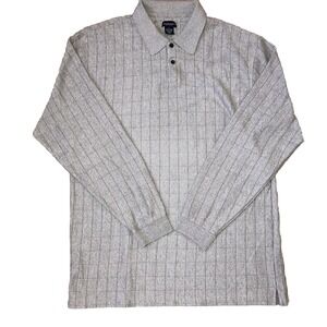 VAN HEUSEN long sleeve COLLARED REALLY SOFT INSIDE AND OUT L LARGE